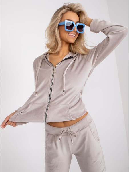 Laisvalaikio kostiumas-RV-KMPL-6087-1.95P-šviesiai pilkas