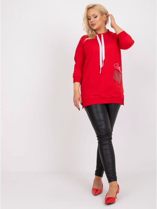 Tunika-RV-TU-7506.56-czerwony Tunika-RV-TU-7506.56-czerwony