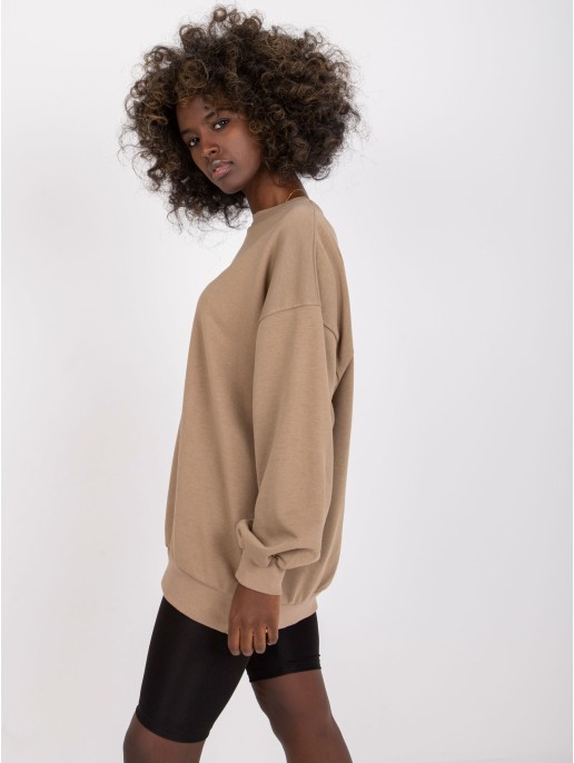 Bluza-EM-BL-536/3.76-ciemny bezowy Bluza-EM-BL-536/3.76-ciemny bezowy