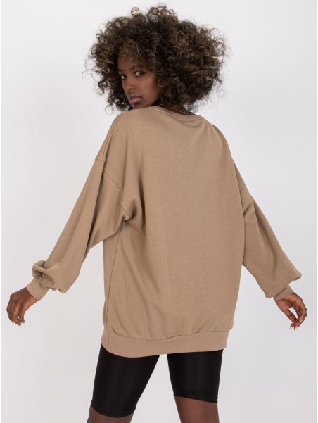 Džemperis-EM-BL-536/3.76-tamsiai smėlio spalvos