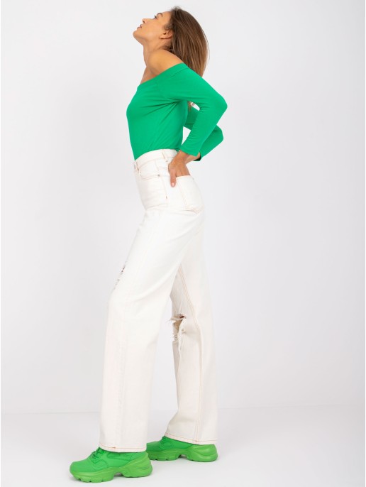 Spodnie jeans-RO-SP-PNT-N08.75P-jasny beżowy Spodnie jeans-RO-SP-PNT-N08.75P-jasny beżowy