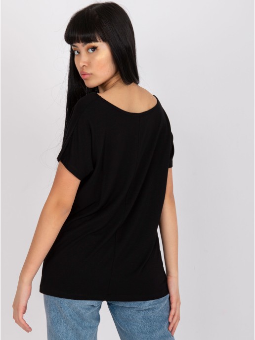 T-shirt-RV-TS-7665.91-czarny T-shirt-RV-TS-7665.91-czarny