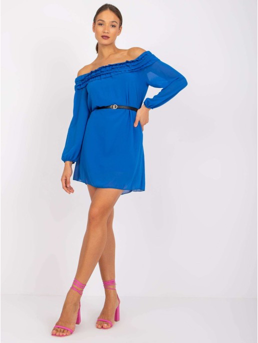 Sukienka-DHJ-SK-6831.36-ciemny niebieski