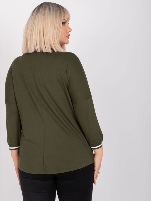 Bluzka-RV-BZ-7583.63P-khaki Bluzka-RV-BZ-7583.63P-khaki