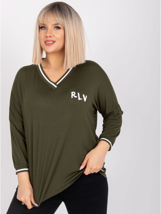 Bluzka-RV-BZ-7583.63P-khaki Bluzka-RV-BZ-7583.63P-khaki