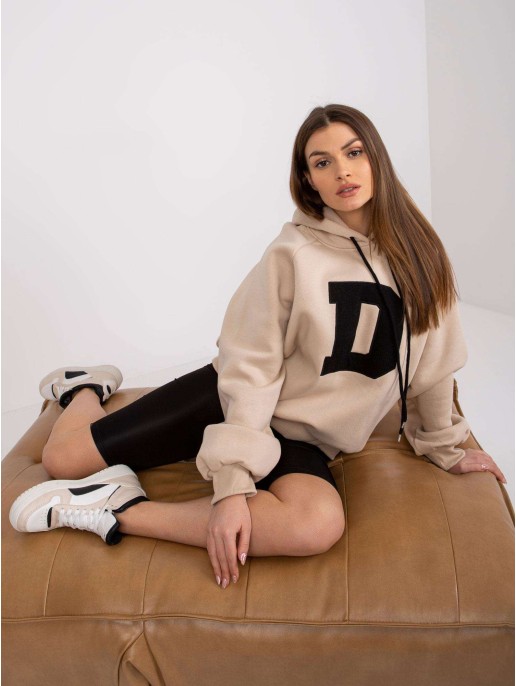 Bluza-EM-BL-651/D.29X-beżowy Bluza-EM-BL-651/D.29X-beżowy