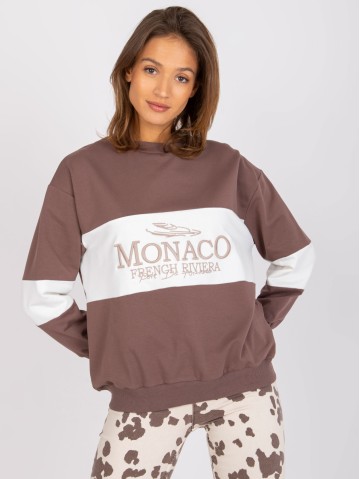 Bluza-FA-BL-7629.19P-brązowy 2