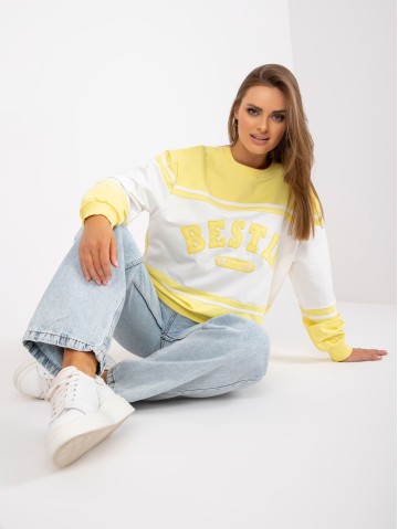 Bluza-FA-BL-7699.04P-biało-żółty 2