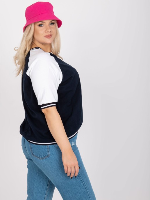Bluzka-RV-BZ-7830.30-granatowy Bluzka-RV-BZ-7830.30-granatowy