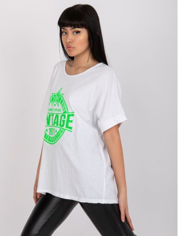 T-shirt-DHJ-TS-6860.26X-biało-zielony 2