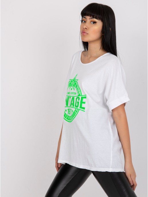 T-shirt-DHJ-TS-6860.26X-biało-zielony T-shirt-DHJ-TS-6860.26X-biało-zielony