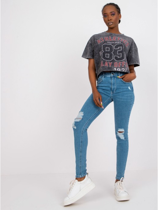 Spodnie jeans-RO-SP-PNT-2307.41X-niebieski Spodnie jeans-RO-SP-PNT-2307.41X-niebieski