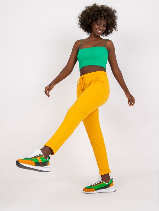 Spodnie dresowe-RV-DR-7806.32-jasny pomarańczowy Spodnie dresowe-RV-DR-7806.32-jasny pomarańczowy