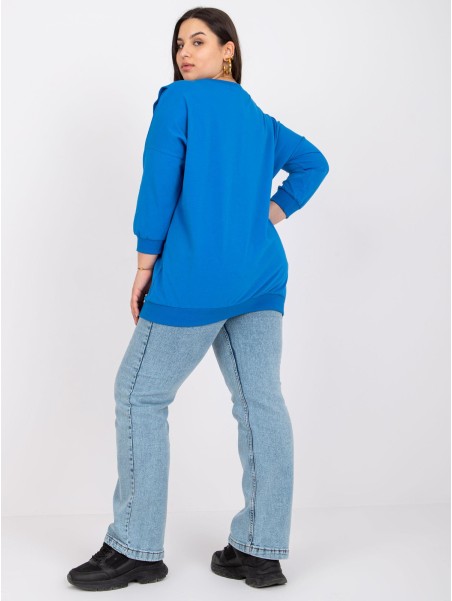 Bluzka-RV-BZ-7608.27-ciemny niebieski