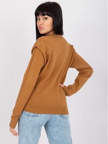 Sweter-EM-SW-KL2070.25P-camelowy 2