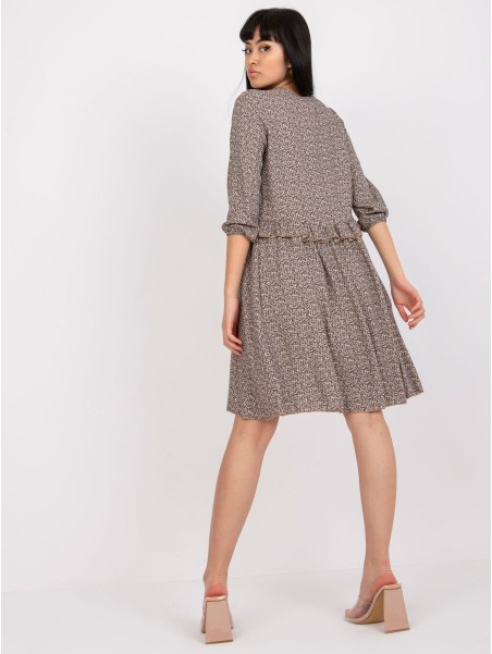 Sukienka-CHA-SK-1710-1.52-ciemny brązowy