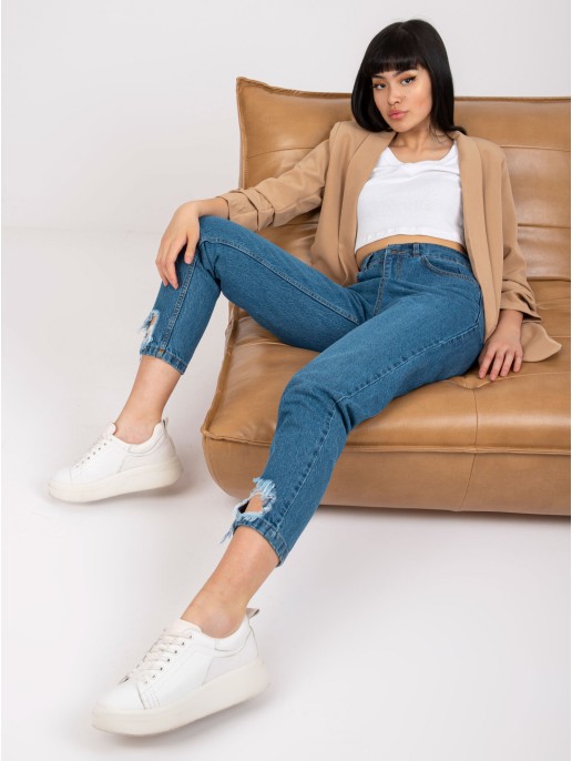 Spodnie jeans-RO-SP-PNT-4005.69-ciemny niebieski Spodnie jeans-RO-SP-PNT-4005.69-ciemny niebieski