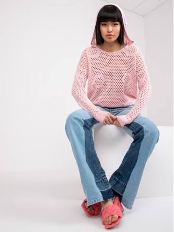 Sweter-LC-SW-0237.26P-jasny różowy