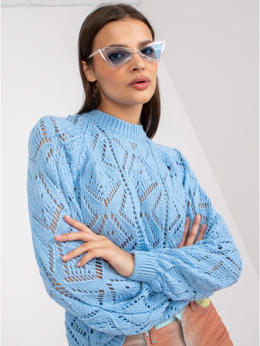 Megztinis-LC-SW-0254.64-šviesiai mėlynas Megztinis-LC-SW-0254.64-šviesiai mėlynas