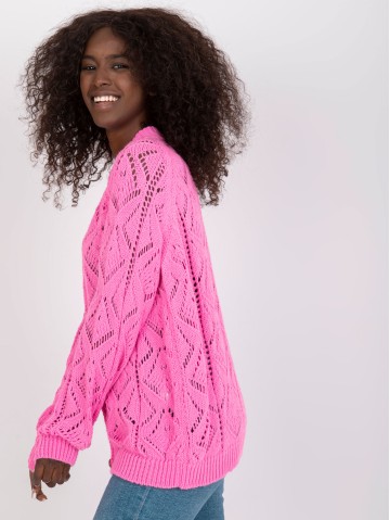 Sweter-LC-SW-0243.06-różowy 2