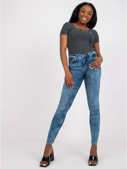 Spodnie jeans-D85035C62220M263-niebieski Spodnie jeans-D85035C62220M263-niebieski