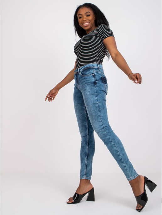 Spodnie jeans-D85035C62220M263-niebieski Spodnie jeans-D85035C62220M263-niebieski