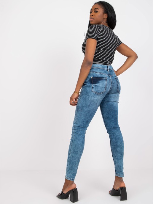 Spodnie jeans-D85035C62220M263-niebieski Spodnie jeans-D85035C62220M263-niebieski