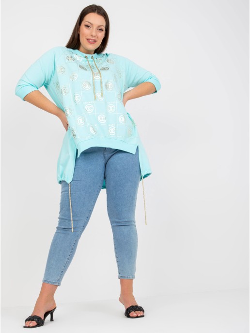 Suknelė-RV-SK-7726.56P-mėtinė Suknelė-RV-SK-7726.56P-mėtinė