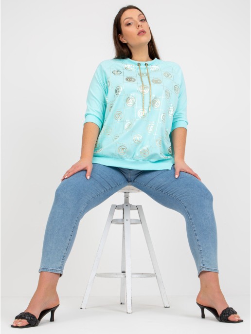 Suknelė-RV-SK-7726.56P-mėtinė Suknelė-RV-SK-7726.56P-mėtinė