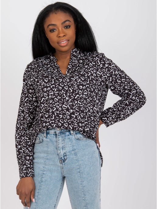 Marškiniai-DHJ-BZ-6825.56-juoda-balti Marškiniai-DHJ-BZ-6825.56-juoda-balti