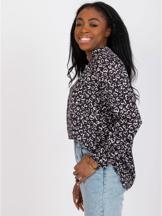 Marškiniai-DHJ-BZ-6825.56-juoda-balti Marškiniai-DHJ-BZ-6825.56-juoda-balti