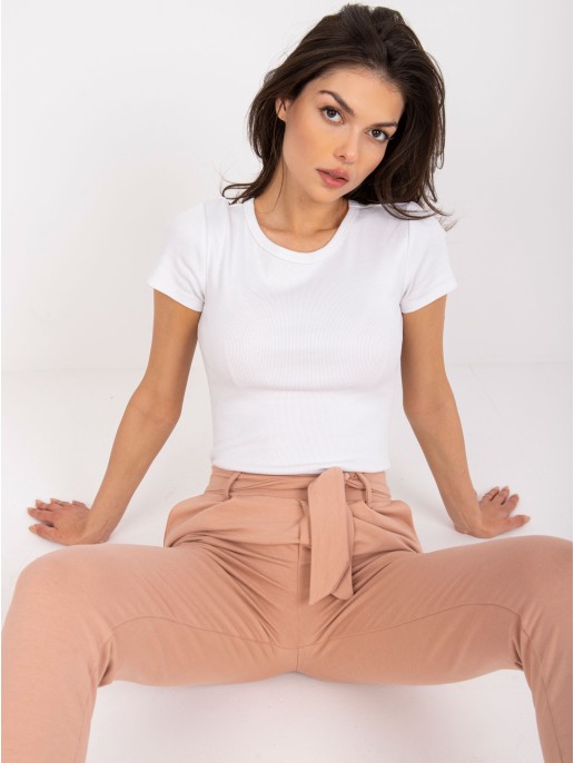 Spodnie-LO-SP-LK-131.53P-beżowy Spodnie-LO-SP-LK-131.53P-beżowy