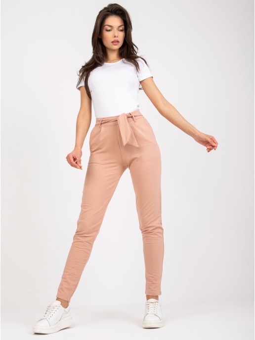 Spodnie-LO-SP-LK-131.53P-beżowy Spodnie-LO-SP-LK-131.53P-beżowy