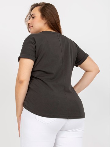 T-shirt-RV-TS-7774.16P-ciemny khaki 2