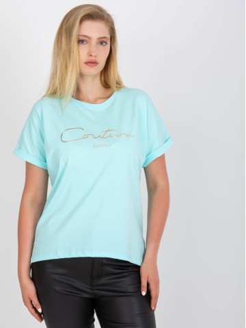 T-shirt-RV-TS-7775.66P-mietowy 2