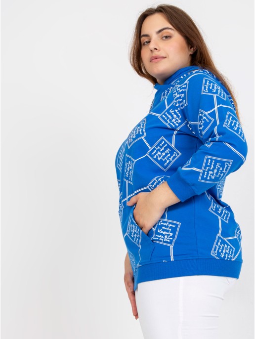 Bluza-RV-BL-7566.69P-ciemny niebieski Bluza-RV-BL-7566.69P-ciemny niebieski