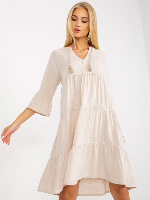 Sukienka-D73761M30214A1EN-jasny beżowy