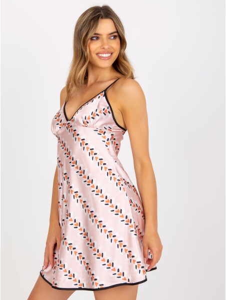 Koszula nocna-BR-KN-2299-4-jasny różowy