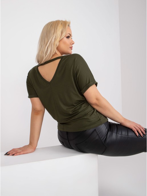 Bluzka-RV-BZ-7832.57-khaki Bluzka-RV-BZ-7832.57-khaki