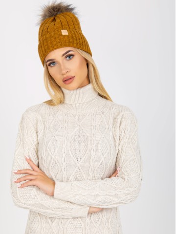 Czapka-JK-CZ-8.71-ciemny żółty