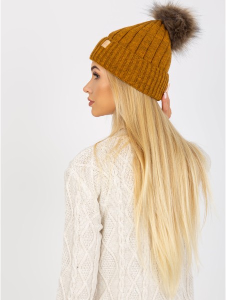 Czapka-JK-CZ-8.71-ciemny żółty