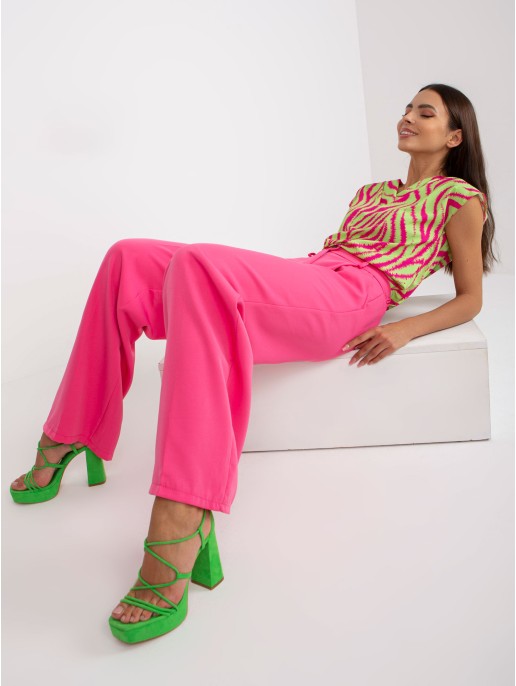 Spodnie-DHJ-SP-15679.01X-ciemny różowy Spodnie-DHJ-SP-15679.01X-ciemny różowy