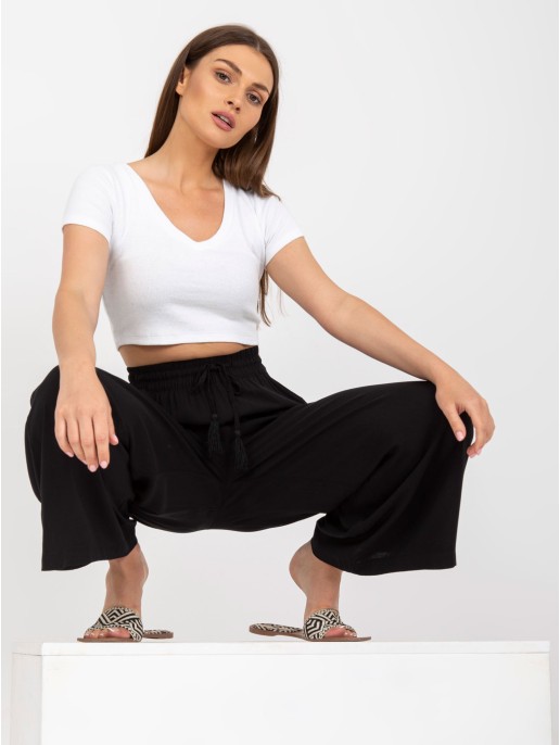 Spodnie-D73781M62237A-czarny Spodnie-D73781M62237A-czarny