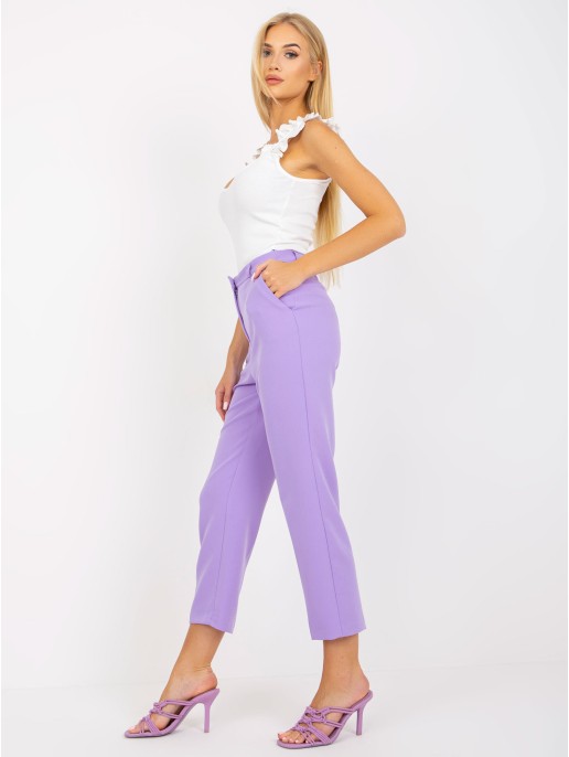 Spodnie-TO-SP-18154.10X-jasny fioletowy Spodnie-TO-SP-18154.10X-jasny fioletowy