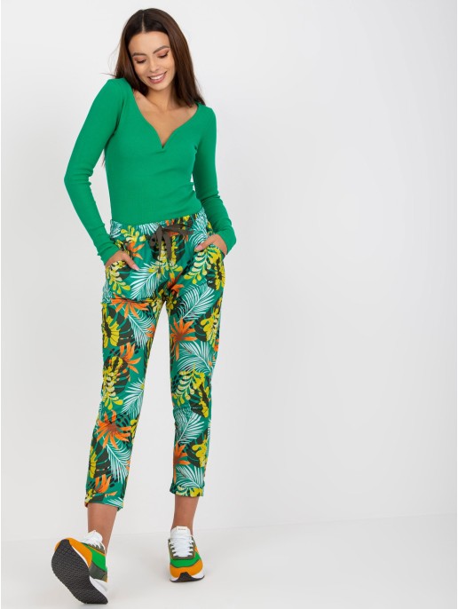 Spodnie dresowe-RV-DR-7956.31-zielony Spodnie dresowe-RV-DR-7956.31-zielony