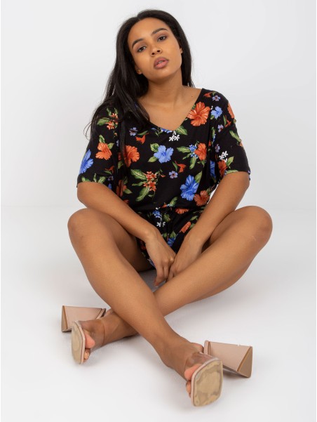 Suknelė-RV-SK-8078.80-juoda-mėlyna