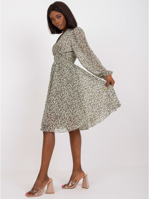 Sukienka-CHA-SK-2903-2.84P-khaki Sukienka-CHA-SK-2903-2.84P-khaki