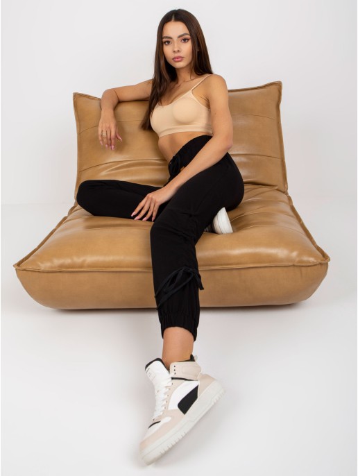 Spodnie dresowe-RV-DR-7943.19-czarny Spodnie dresowe-RV-DR-7943.19-czarny