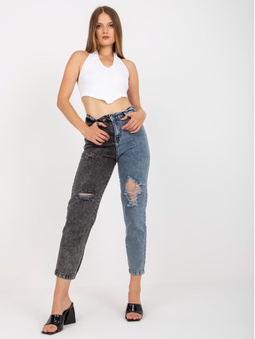 Spodnie jeans-RO-SP-PNT-01-1.70-czarno-niebieski 2