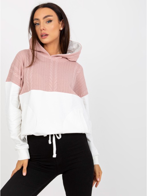 Bluza-RV-BL-8171.30-biało-różowy Bluza-RV-BL-8171.30-biało-różowy